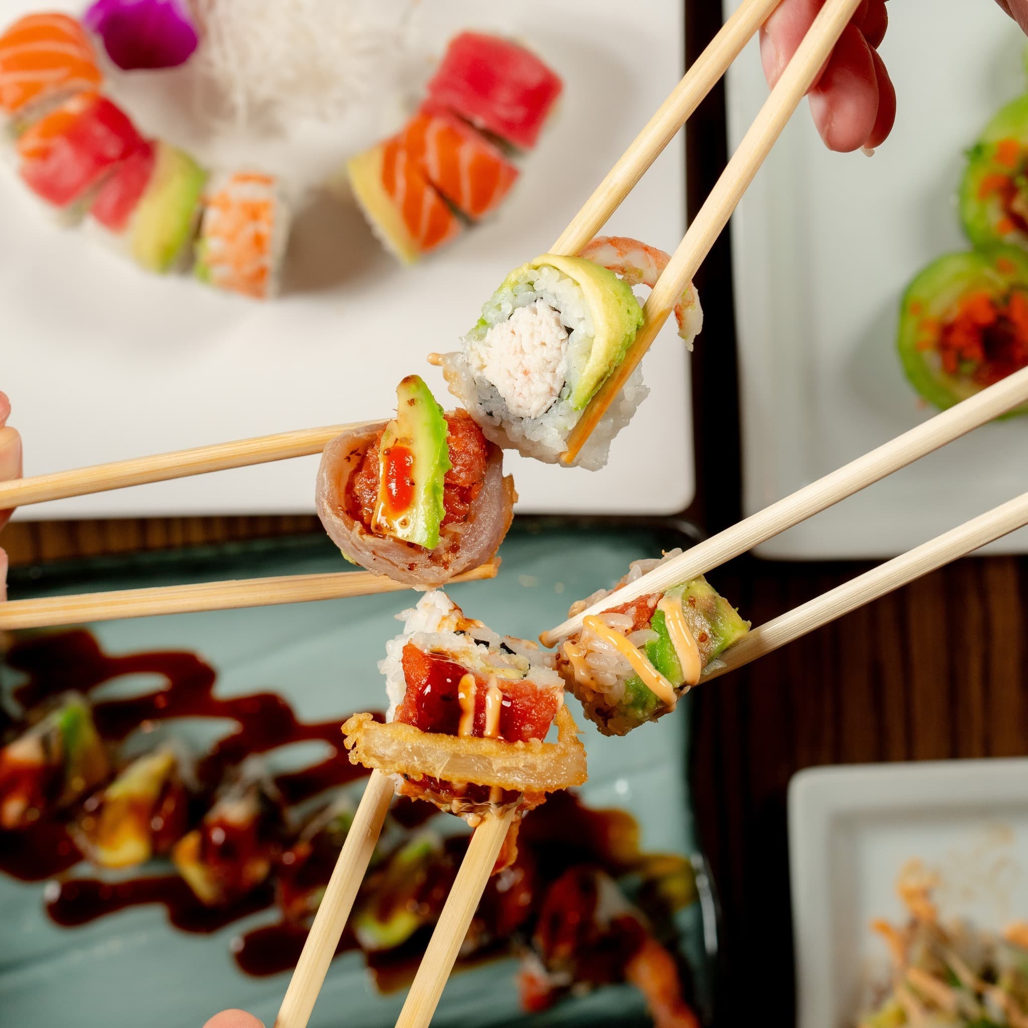 Sushi Roll Land Food